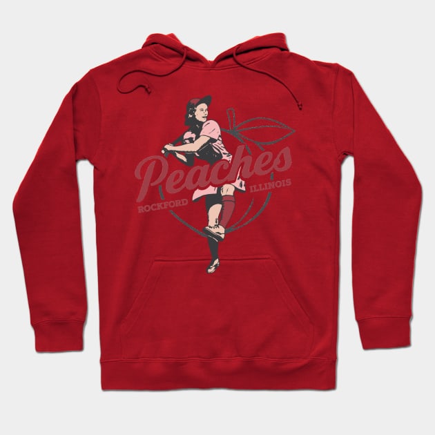 Rockford Peaches Hoodie by BeckyFromKaty